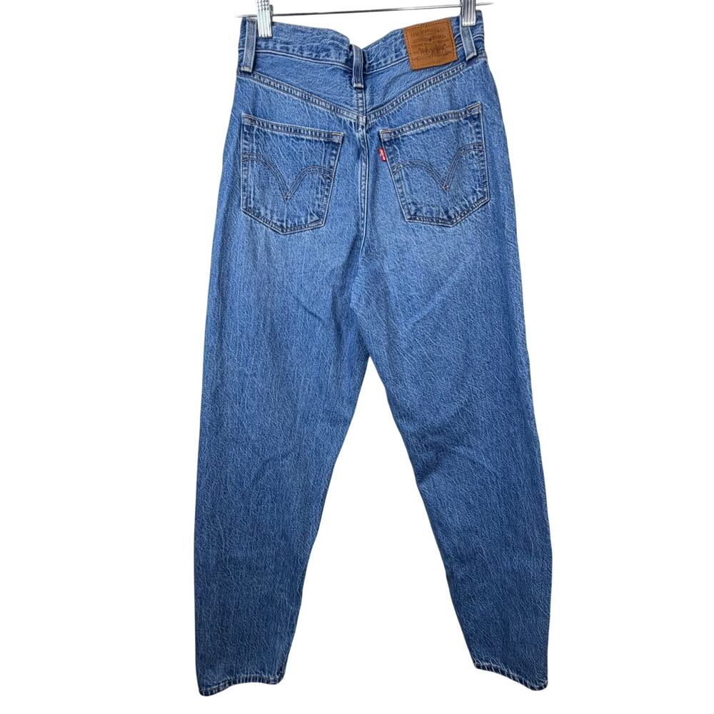 Levi's Medium Wash '90s Style High Loose Tapered Leg Relaxed Jeans Size 26 - Picture 8 of 11